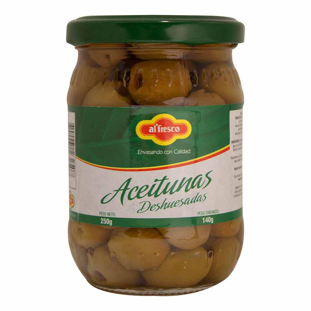 Al Fresco Aceitunas Deshuesadas en Conserva 250 g