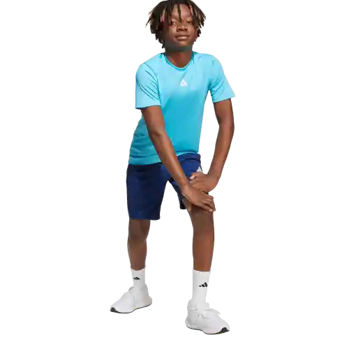 Adidas Set Sudadera 3S Para Entrenamiento de Niño Azul Talla XL