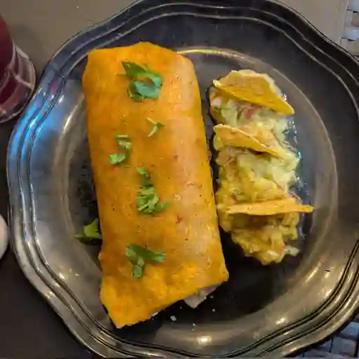 Burrito de chicharrón