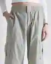 Pantalón Mujer Caqui Talla 8 639G007_CAQ150513 Americanino