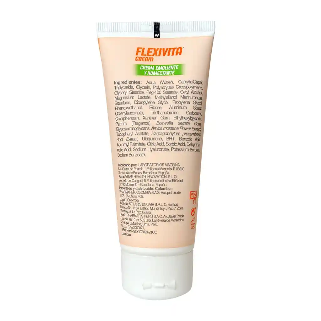 Flexivita Crema Emoliente y Humectante
