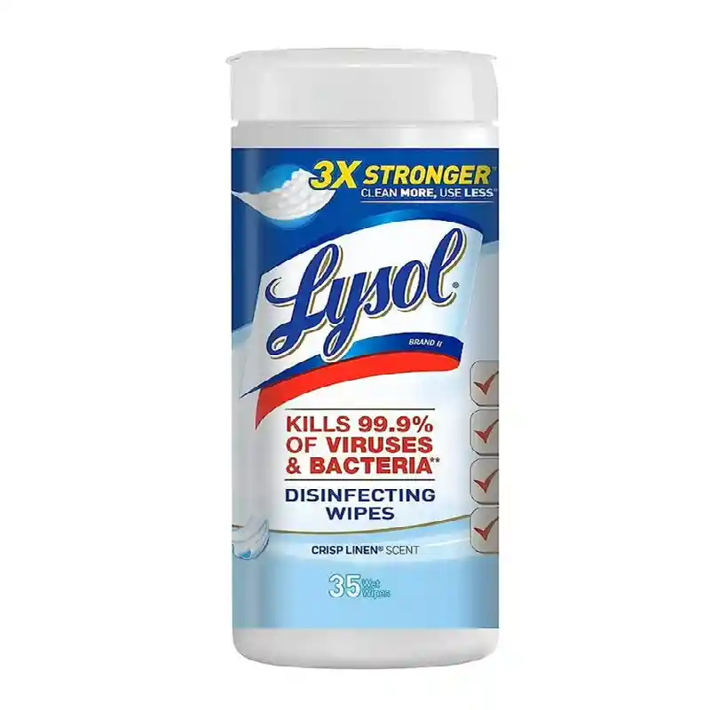 Lysol Toalla Desinfectante Crisp Linen
