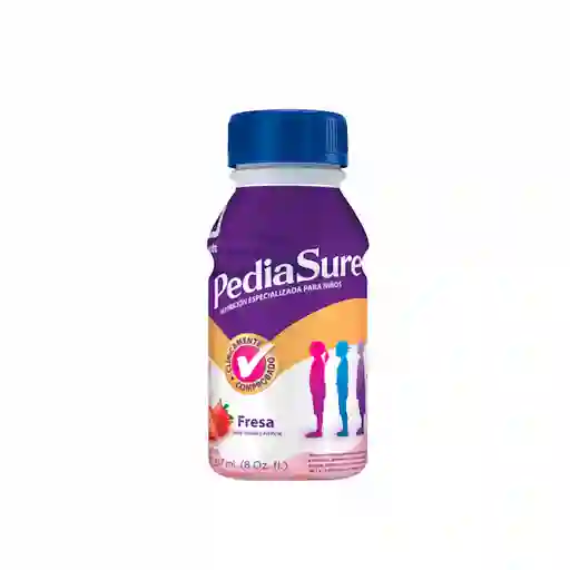 Pediasure Suplemento Alimenticio Líquido Fresa