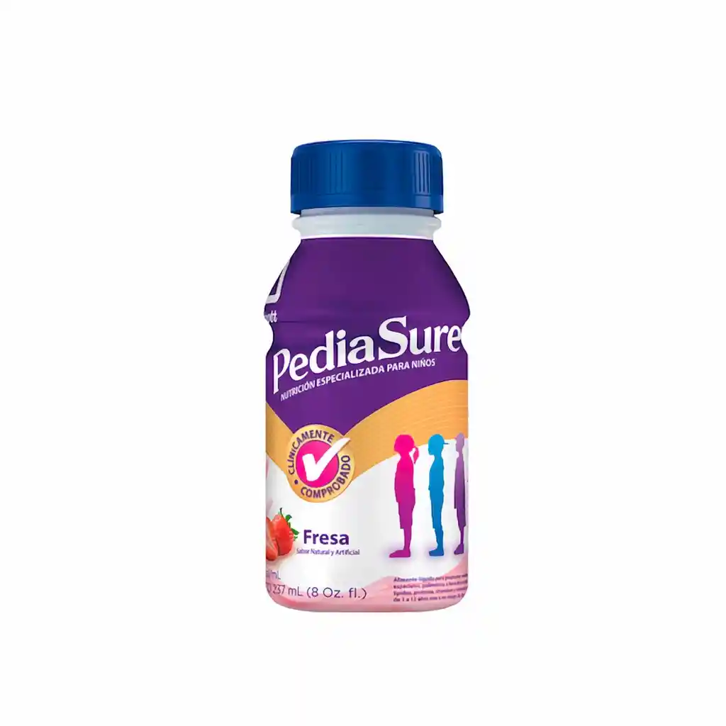 Pediasure Suplemento Alimenticio Líquido Fresa
