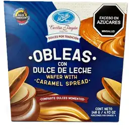 Dulces Del Valle Oblea Dulce Leche