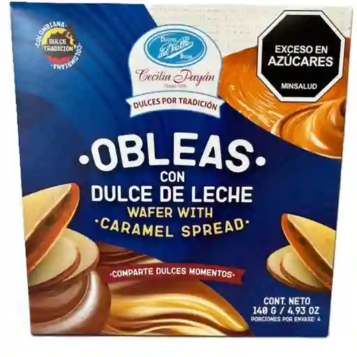 Dulces Del Valle Oblea Dulce Leche