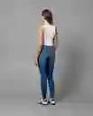Jean Jegging Mujer Azul Denim Medio Talla 16 41075 Rifle