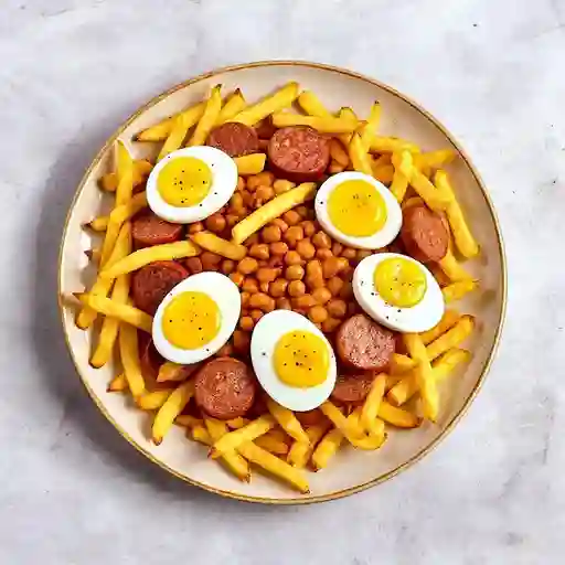 Salchipapa Tradicional