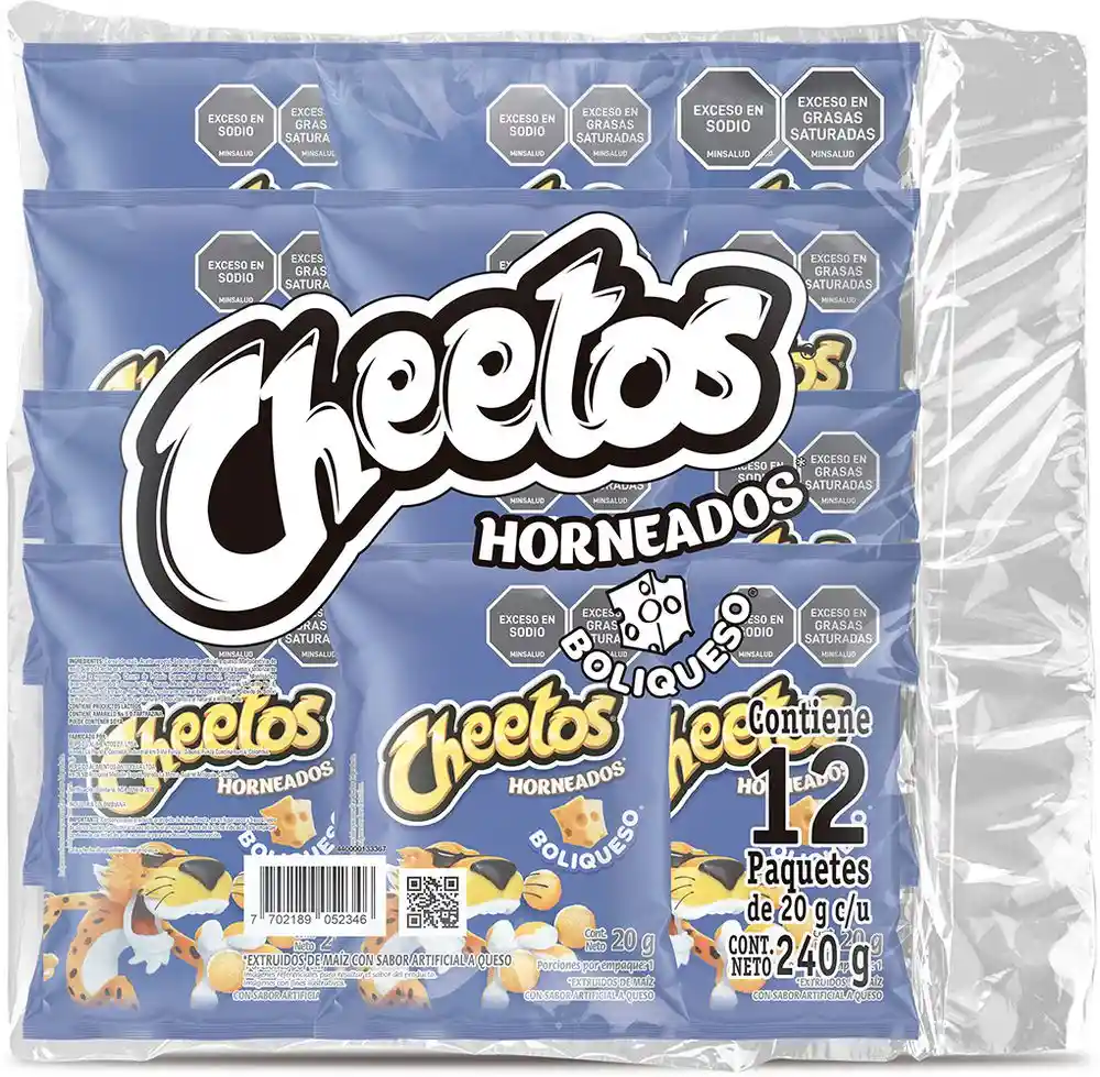 Pasabocas Cheetos Boliqueso (240 Gr)