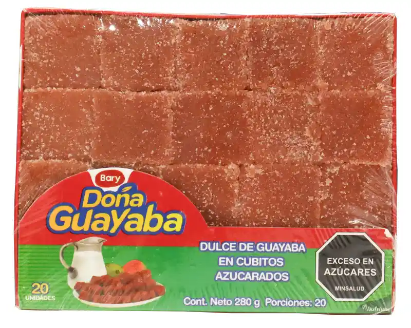 Bary Dulce Doña Guayaba Cubito