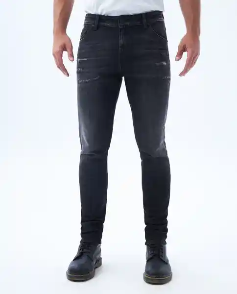 Jean Hombre Negro Talla 30 532F706 Americanino