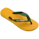 Sandalias Brasil Logo Amarillo Banana Talla 34 4110850 Havaianas