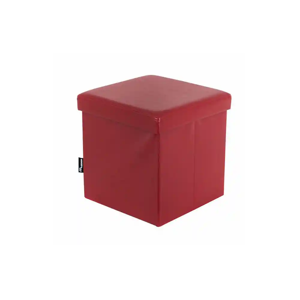 Pouf Desarmable 38x38x38 Rojo 2.0 M+design