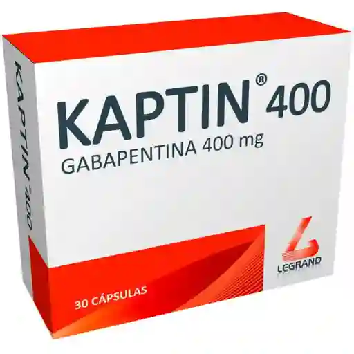 Kaptin (400 mg) 30 Cápsulas