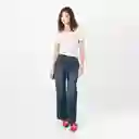 Camiseta Cuello Redondo Manga Corta Morado Talla XS 683739