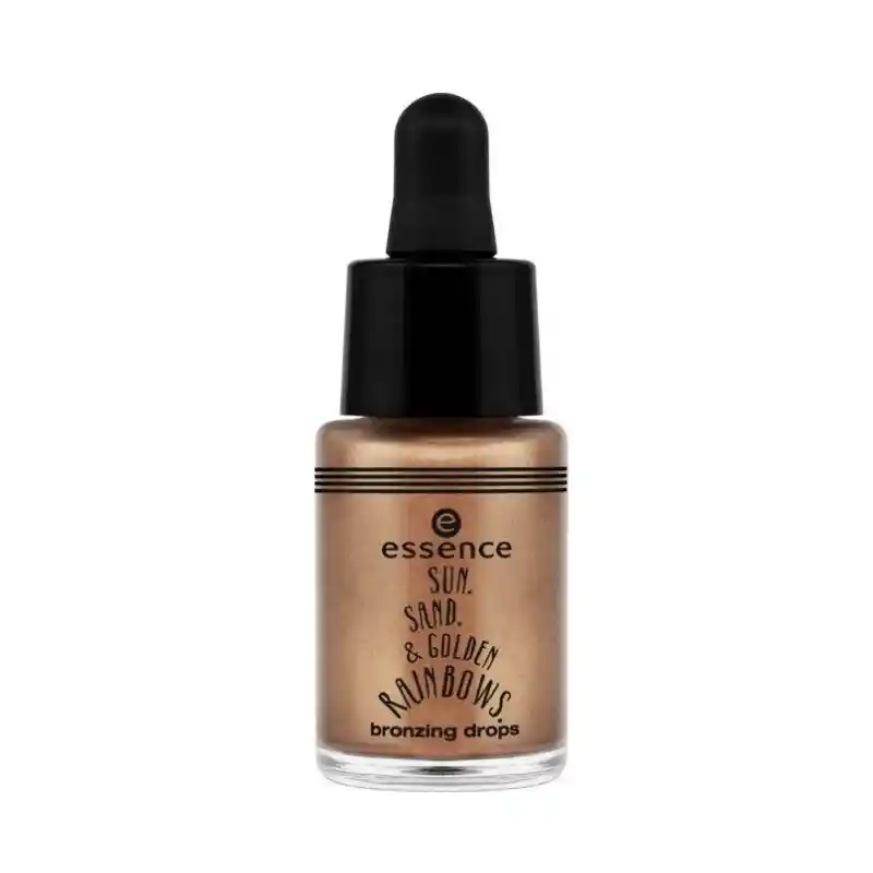 Essence Gotas Bronceadoras Brillo Metálico 01