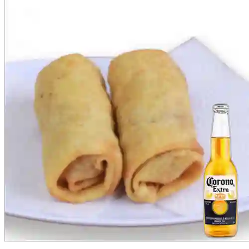 Combo Lumpias X 4 + Cerveza Corona