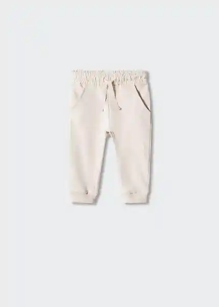 Pantalón Mateo5 Arena Talla 70 Niños Mango