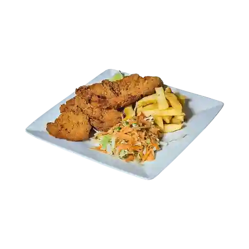 Media Libra de Chuleta de Pollo O Cerdo
