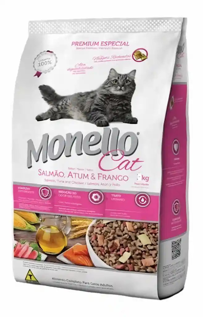 Monello Gato Salmon 15 Kg