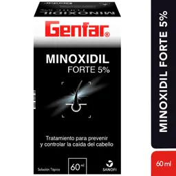 Minoxidil Tratamiento Prevención y Control Caída de Cabello Forte 5% 
