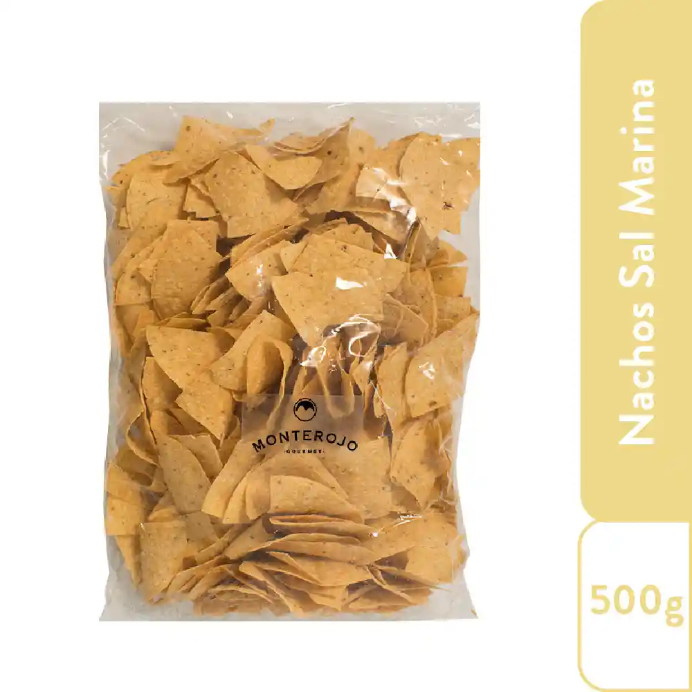 Monterojo Nachos Sal Marina 500gr