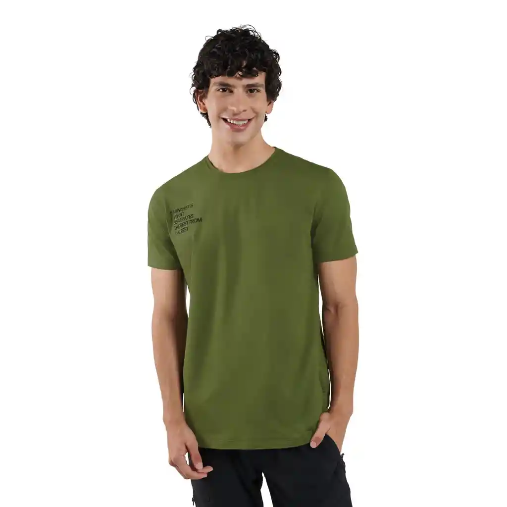 Camiseta Para Hombre Atena Verde