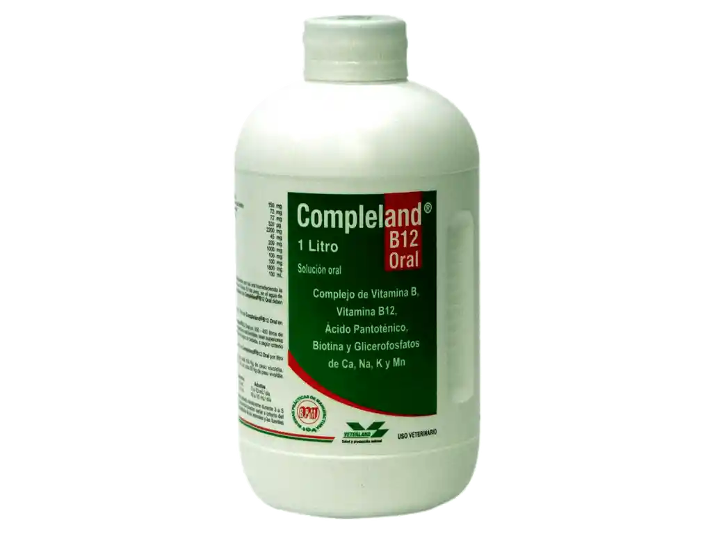 Compleland Complejo Vitamínico de Uso Veterinario 