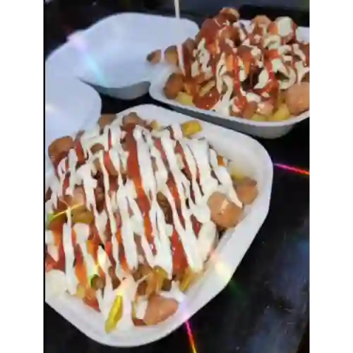 Salchipapa Grande