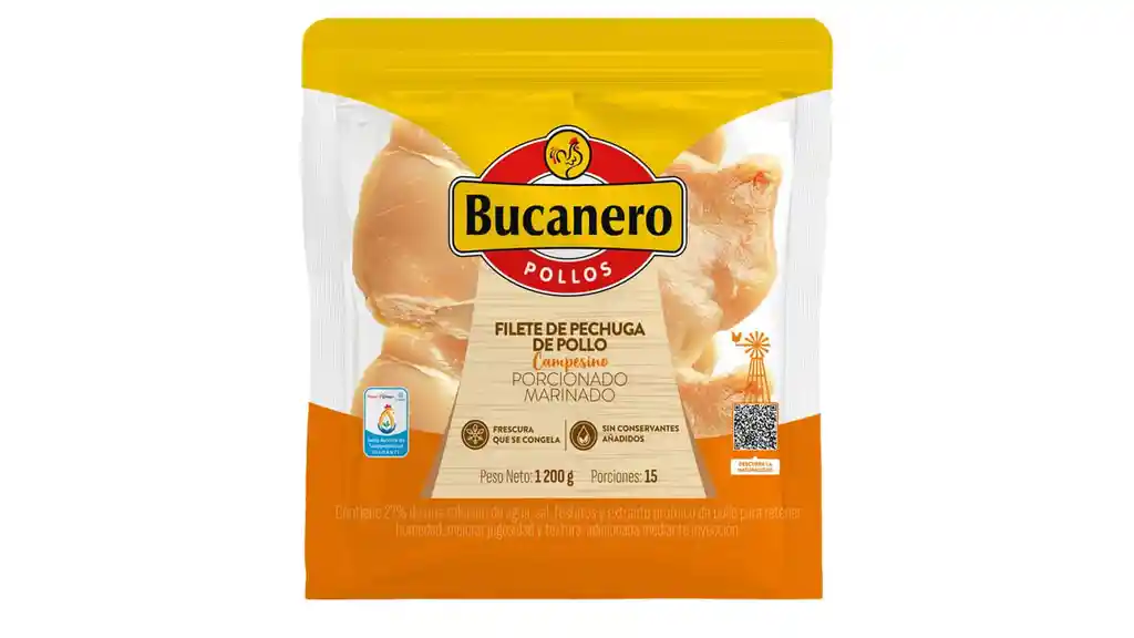 Filete de Pechuga Bucanero Campe*1200gr