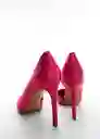 Zapatos Audrey 42 Fucsia Talla 37 Mujer Mango