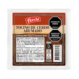 Tocino de Cerdo Ahumado Porchi