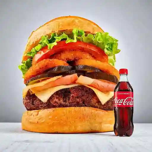 Combo Americana + Coca-Cola Sabor Original 500 ml
