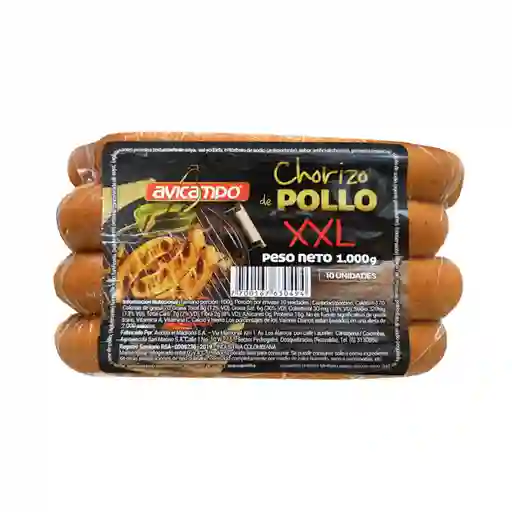 Avicampo Chorizo de Pollo XXL
