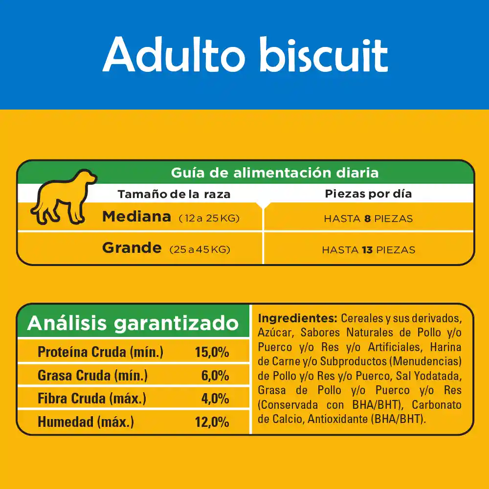 Pedigree Biscuit snack para perro adulto 225 g