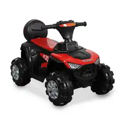 Montable Juguete Impulso Cuatrimoto Ranger Rojo Prinsel