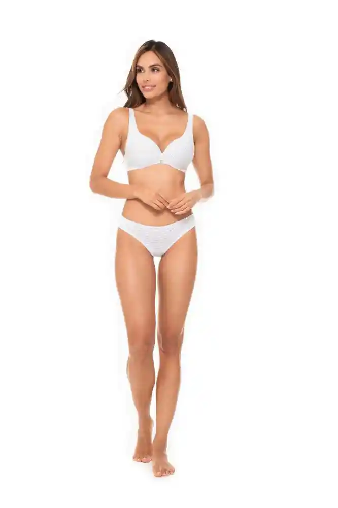 Brasier Prehormado Mujer 34 - Blanco