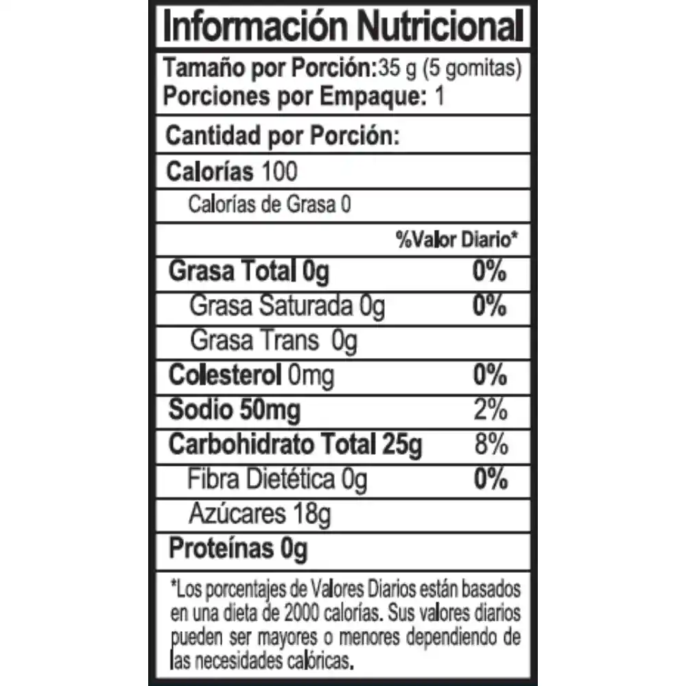 Gomitas Titanium Mega Gums Sandia Limon
