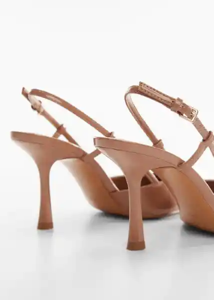 Zapatos Loan1 Nude Talla 39 Mujer Mango