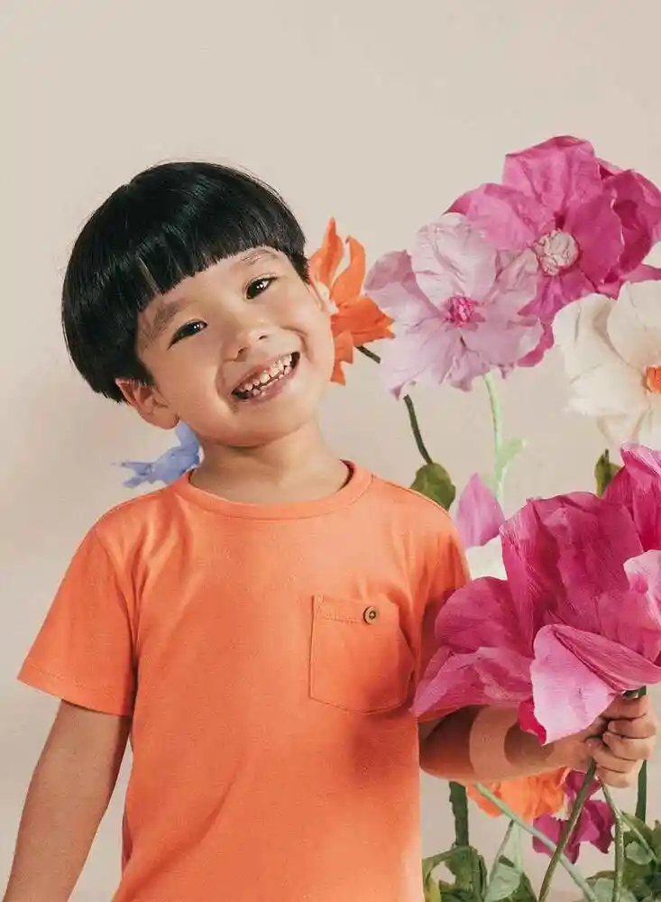 Camiseta Camiseta 4t-coral