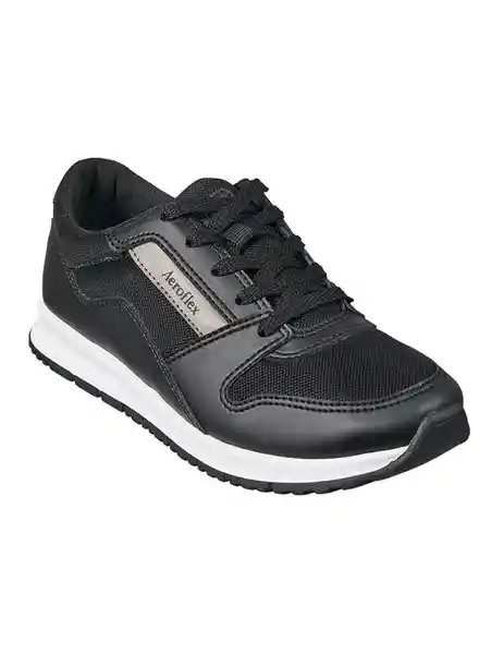 Aeroflex Tenis Mujer Color Negro Talla 39