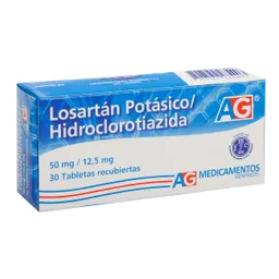 American Generics Losartán Potásico / Hidroclorotiazida (50 mg / 12.5 mg)