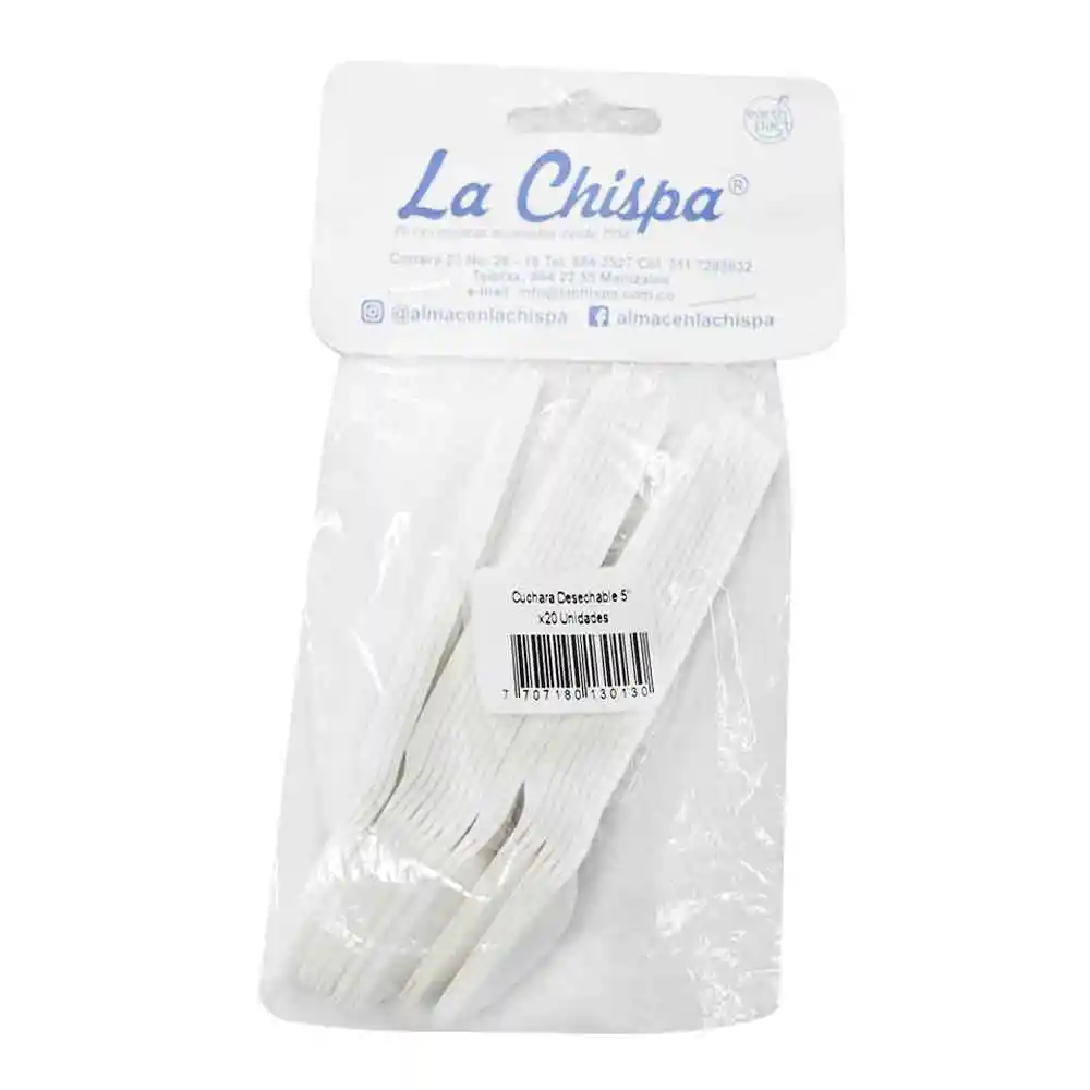 Cuchara La Chispa Desechable