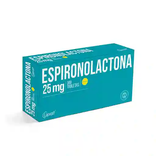 Laproff Espironolactona Tabletas (25 mg)

