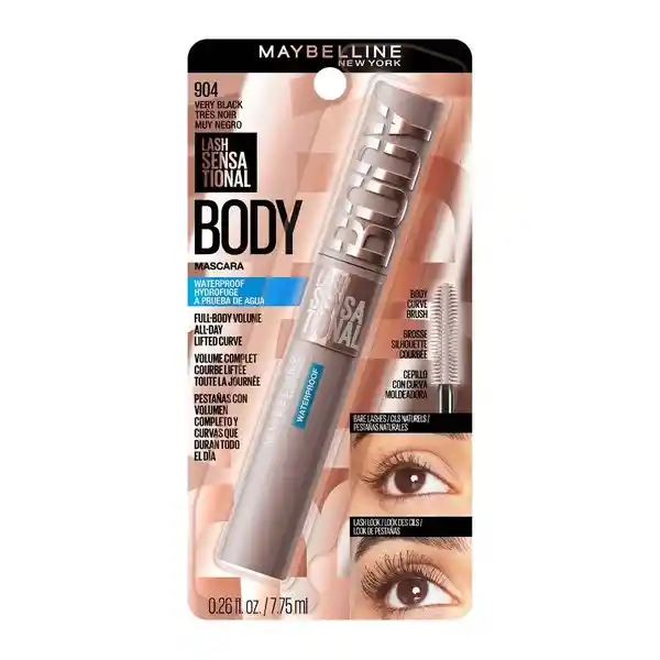 Maybelline Mascara De Pestañas Waterproof 9 ml