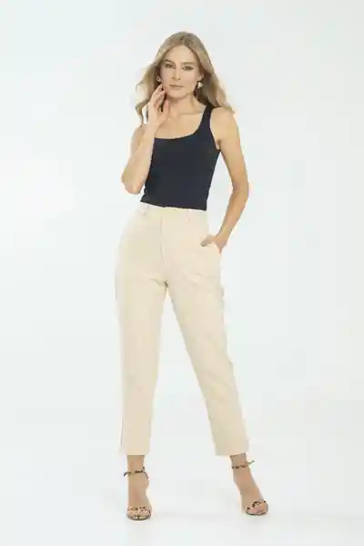 Pantalón New Karla Color Beige Claro Talla 12 Ragged