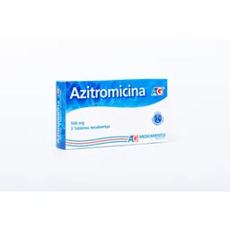 Ag Azitromicina (500 mg) 3 Tabletas