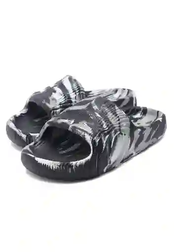 Sandalias Yezy Unisex Negro-Gris Talla 42 Tellenzi