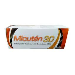 Micutén 30 Crema (1 %/ 0.5 % / 0.04%)