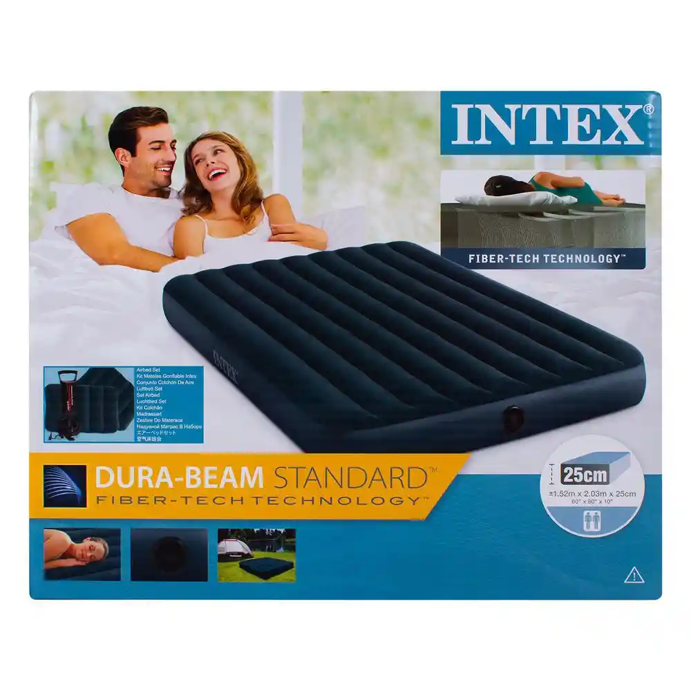 Colchon Inflable Queen Dura-Be Intex 64736